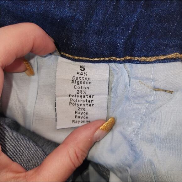 OLLY Z BUTTERFLY SKINNY JEANS SIZE 5 - Picture 2 of 7